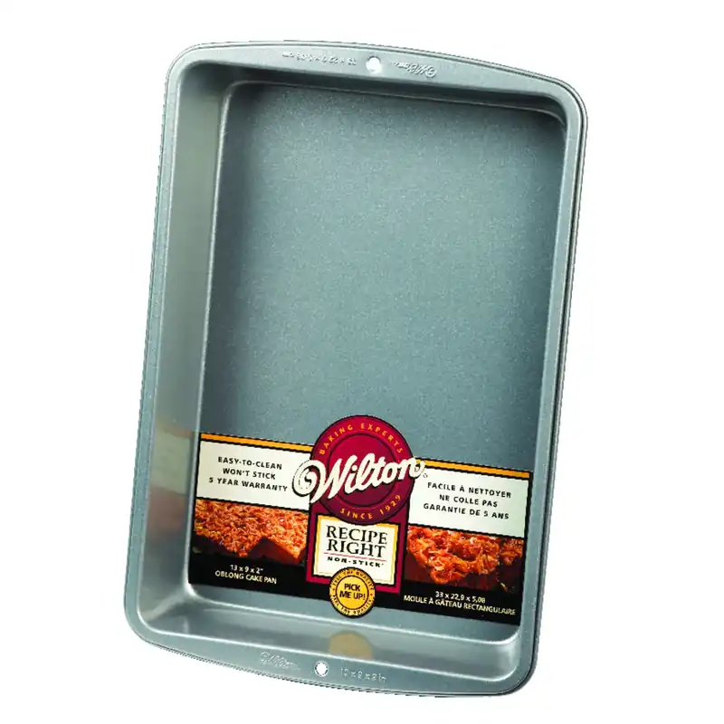 9" W X 13" L Non-stick Aluminum Cake Pan - Heavyweight Design