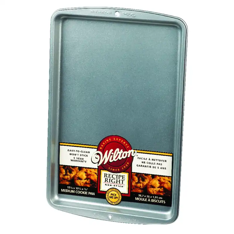 10-1/4 In. W X 15-1/4 In. L Non-stick Cookie Pan Silver