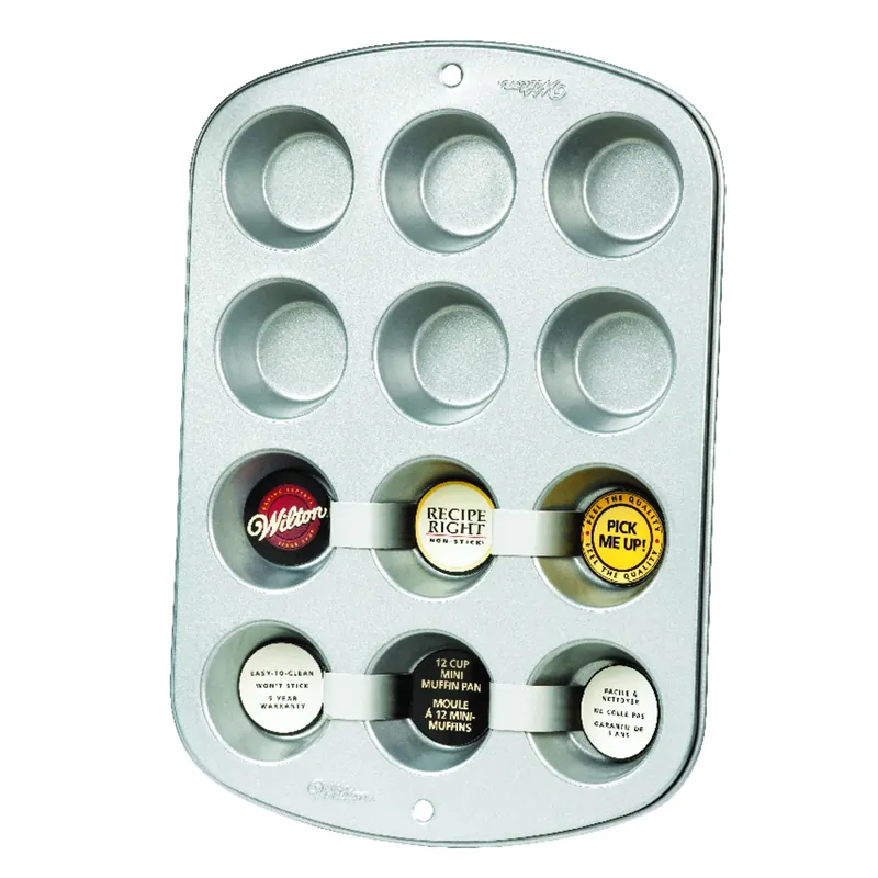 Recipe Right 12-cup Non-stick Mini Muffin Pan