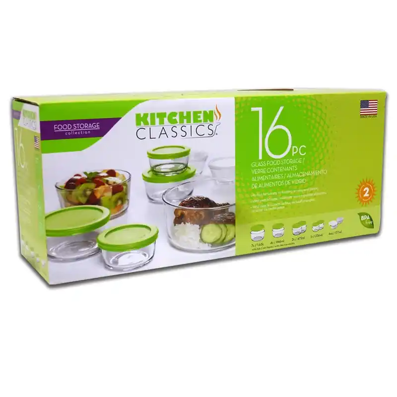 Clear Food Storage Container Set 1 Pk