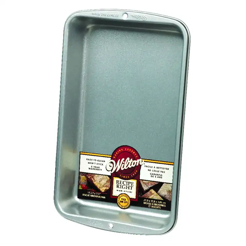 Recipe Right 11 X 7-inch Non-stick Brownie/biscuit Pan