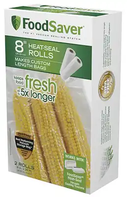 Clear Vacuum Sealer Roll 2 Pk
