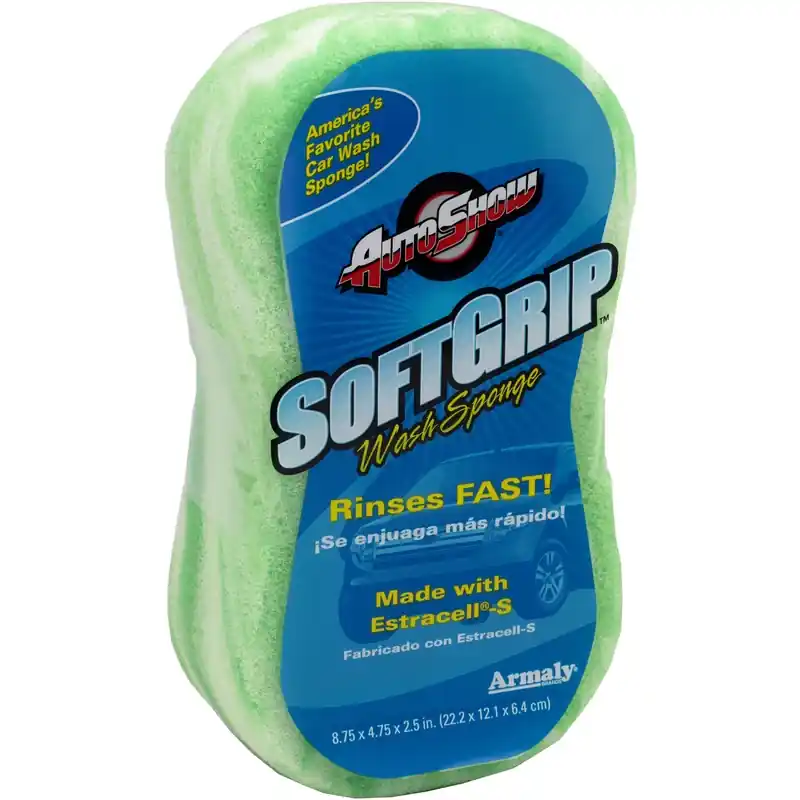 Softgrip 8.75 In. L X 4.75 In. W Polyester Sponge 1 Pk