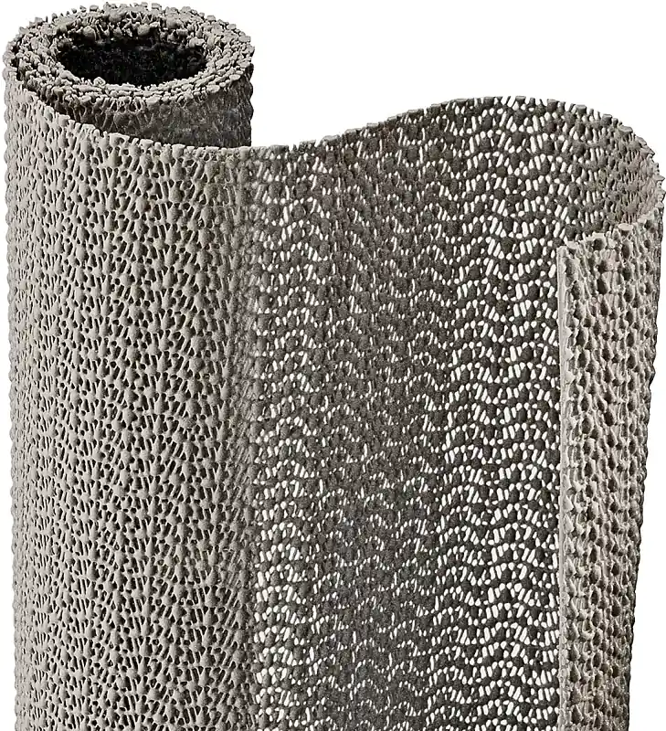 12 In. X 5 Ft. Taupe Beaded Grip Non-adhesive Shelf Liner