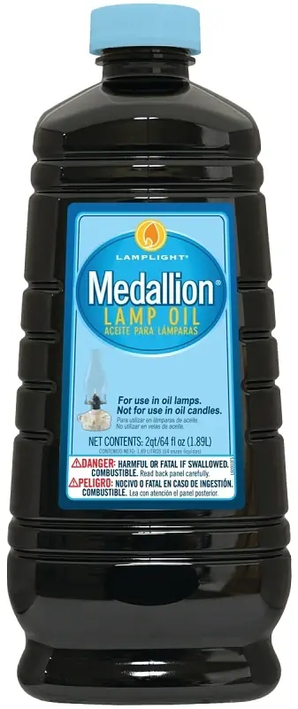 Lamp Oil, Unscented, Clear, 64 Oz.