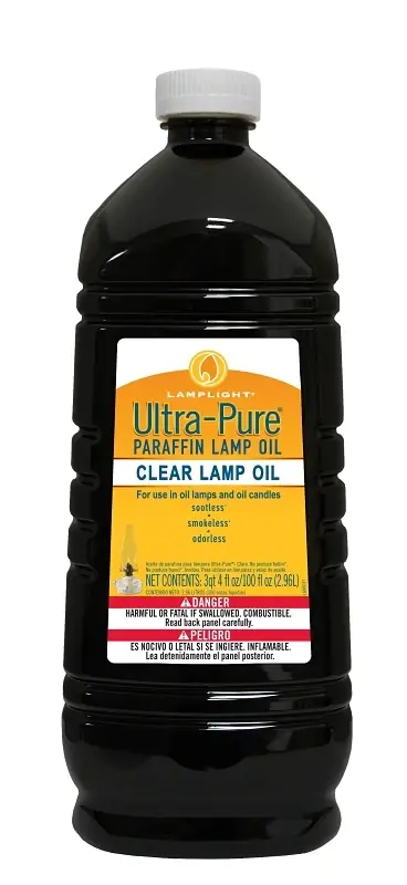 Ultra Pure Lamp Oil, Clear, 100 Oz.