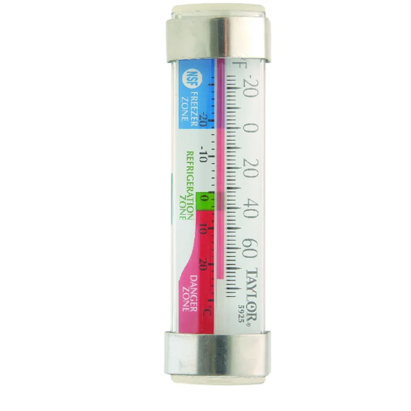 Freezing Guide Thermometer, Stainless Steel Clips