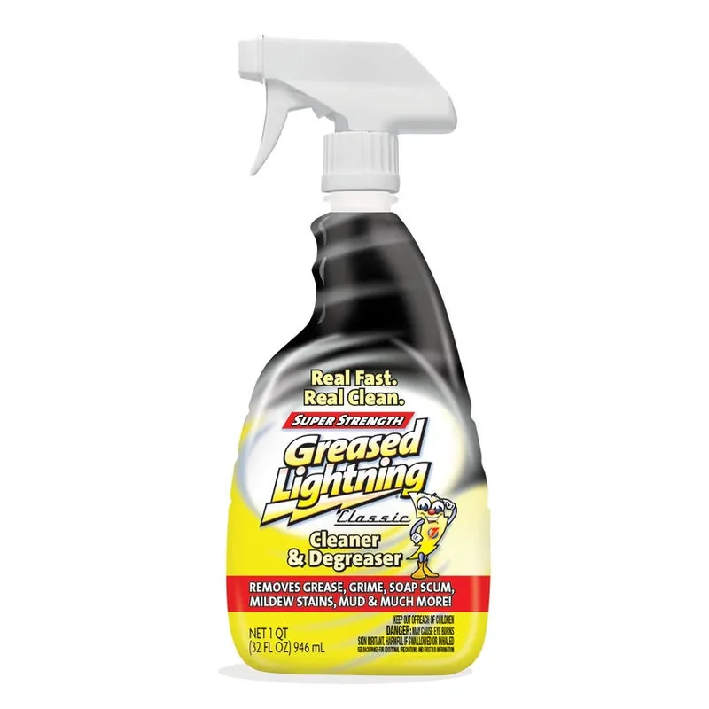 Greased Lightning Lemon Scent Cleaner And Degreaser 32 Oz Liquid