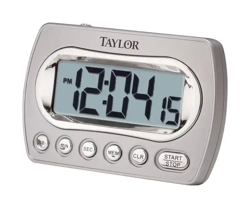 Digital Plastic Timer With Memory Function, Model 5847-21, 23 Hours 59 Minutes