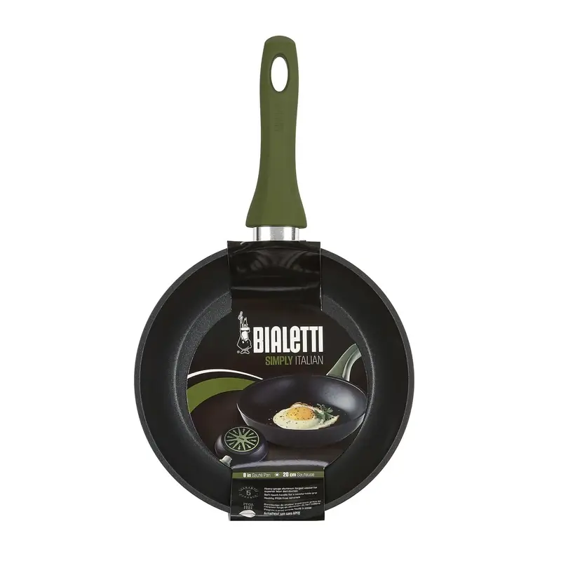 Simply Italian Saute Pan, Non-stick Aluminum, 8-in.