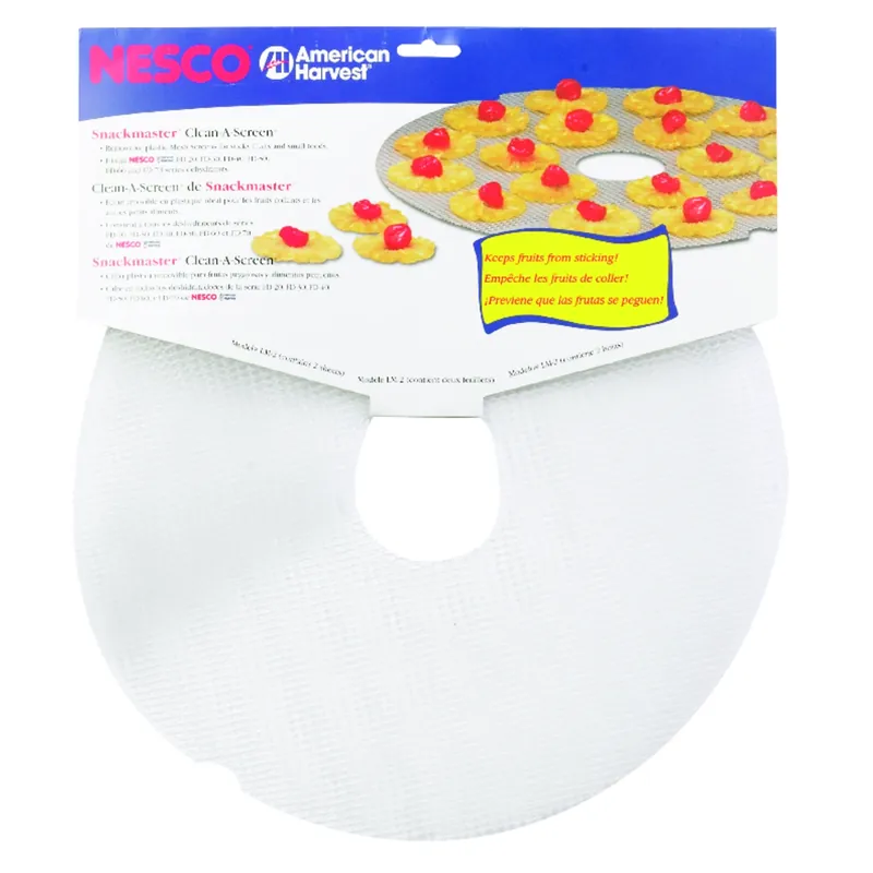 Clean-a-screen Food Dehydrator Accessory Model Lm-2-6, 2 Pieces