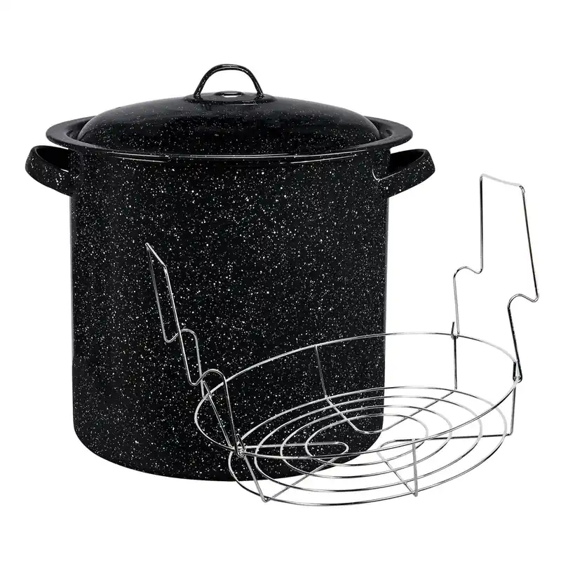 Graniteware Canner/rack 15.5 Qt 1 Pk