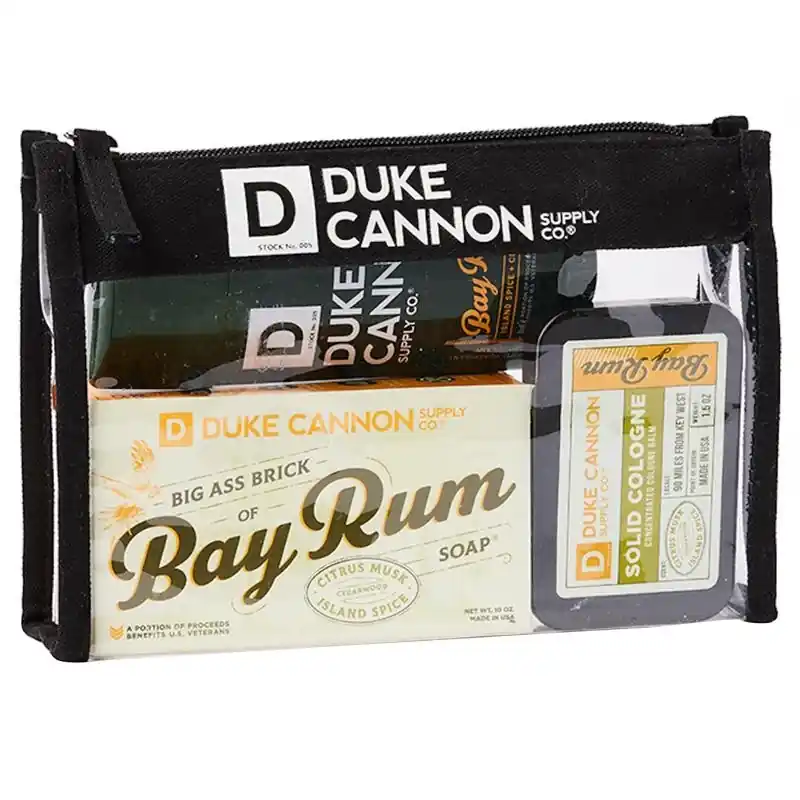 Duke Cannon Bay Rum Assorted Travel Kit 3 Pk