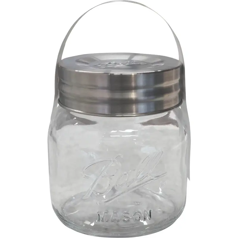 Super Wide Mouth Mason Jar 0.5 Gal 1 Pk