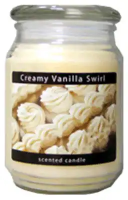Everyday 18 Oz. Creamy Vanilla Swirl Jar Candle - Inviting Fragrance