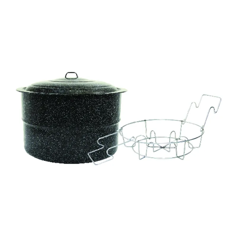 Canner With Lid & Jar Rack 33 Qt 3 Pc