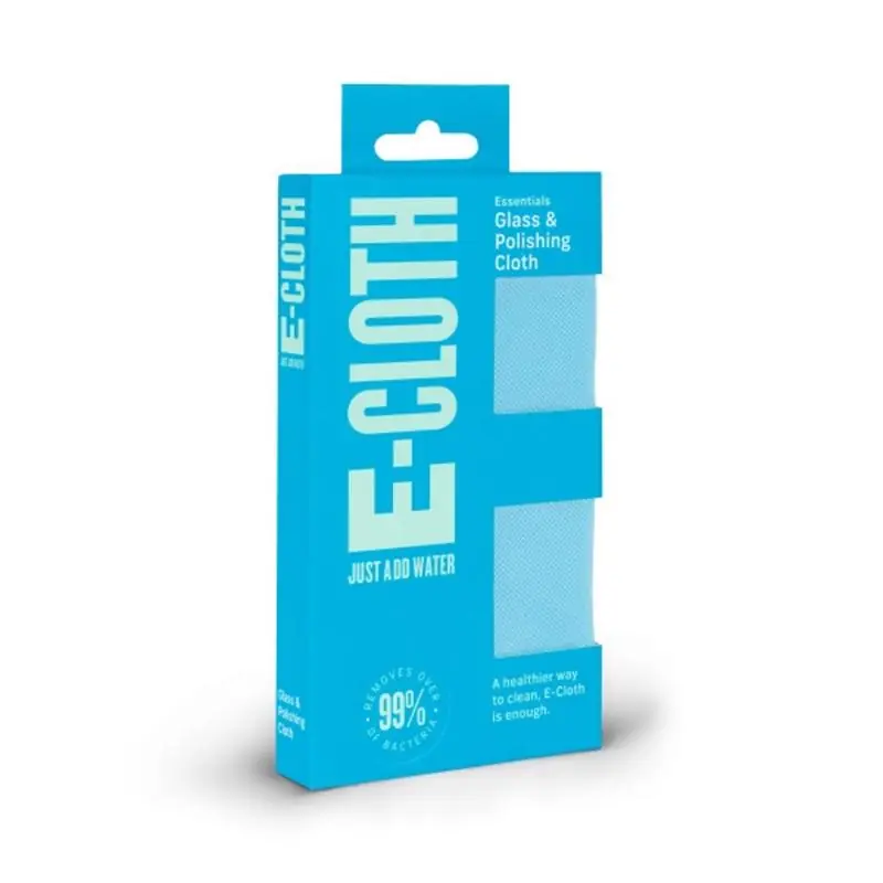 E-cloth Glass And Polish Microfiber Glass And Polish Cloth 16 In. W X 20 In. L 1 Pk