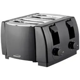 Appliances Ts-285 Cool Touch 4-slice Toaster In Black