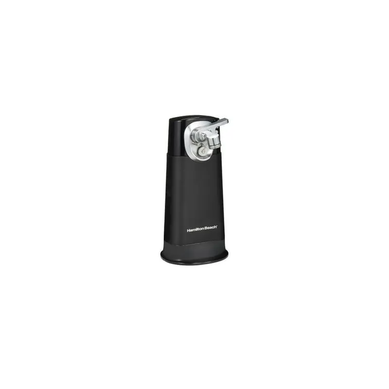 Hamilton Beach Cordless Electric Can Opener Model 76611 Black With Chrome Accents