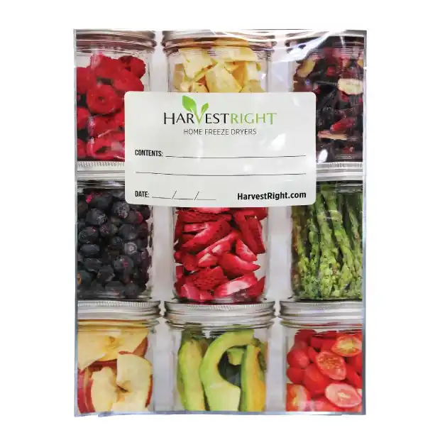 0.5 Gal Mylar Resealable Bags