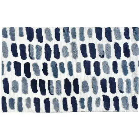 Ss-jyh001b 21 X 33 Inch Mediterranean Blues Indoor Accent Rug
