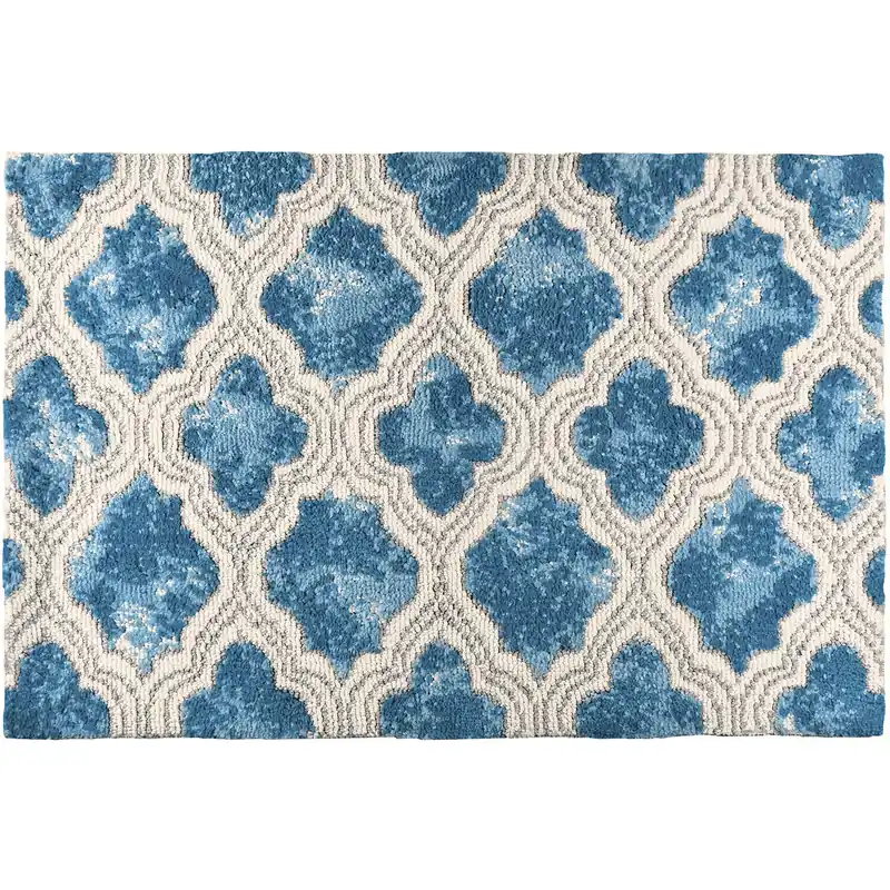 21 In. X 33 In. Multicolored Marrakesh Tile Accent Rug