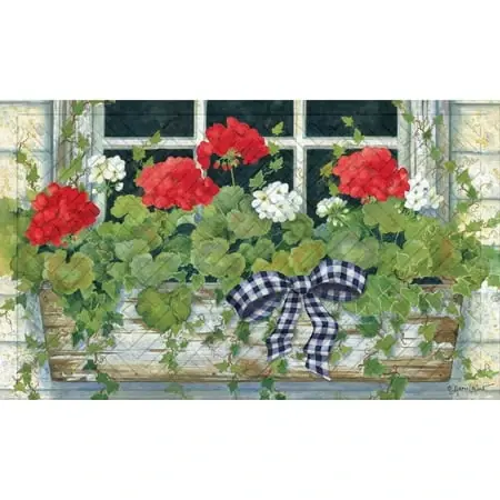 Flowers Embossed Floor Mat - Durable Indoor/outdoor Mat For Home Decor