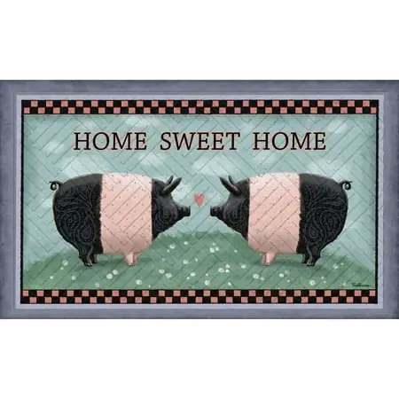 Farm Life Embossed Floor Mat - 30 X 18 Inch Weather Resistant Outdoor Mat