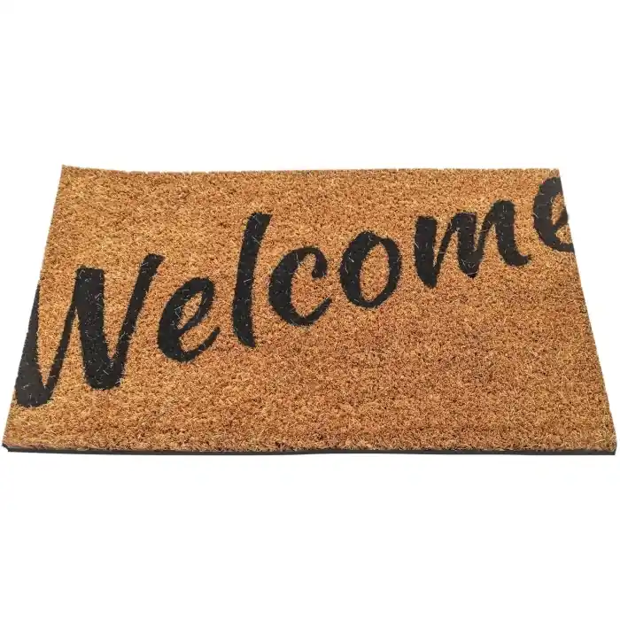 29.5 X 17.5 Inch Natural Coir Welcome Door Mat - Model 54254