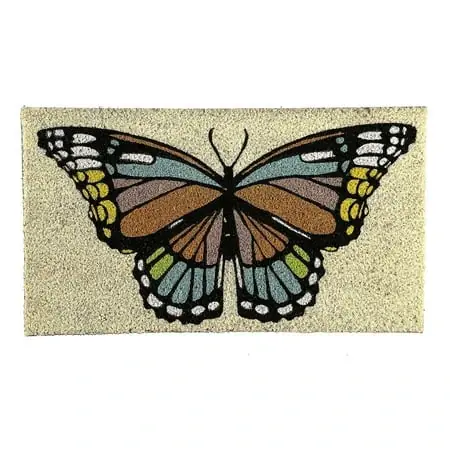 Coir Mat - Natural Coconut Fiber Door Mat, 18 X 30 Inches