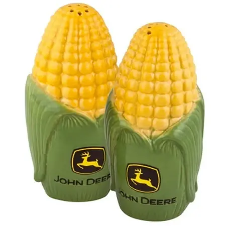 Stoneware Corn On The Cob Salt And Pepper Shaker Set