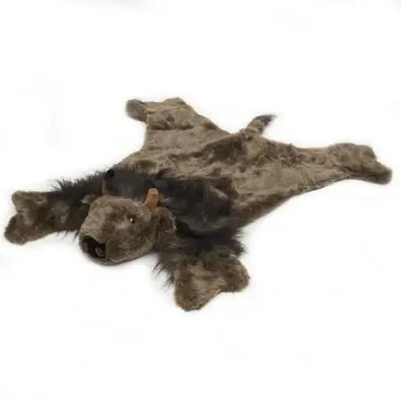 Small Buffalo Kids Animal Rug - Soft, Durable, Fun Design For Playrooms