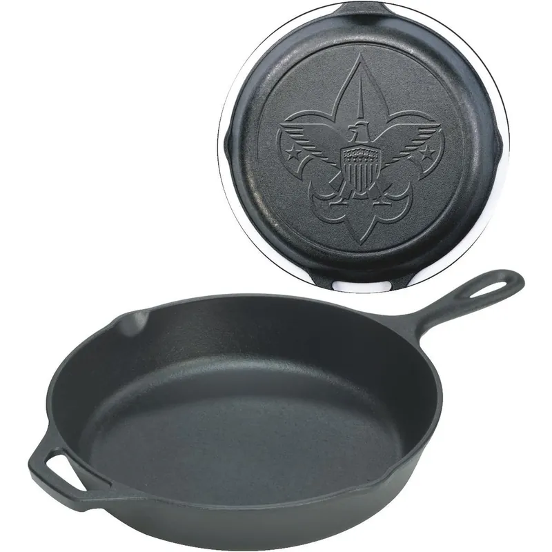 Boy Scout 12 Inch Cast Iron Skillet - Model L10sk3bs