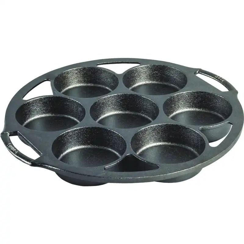 Cast Iron Biscuit And Mini Cake Baking Pan - 11.5" X 12.37"
