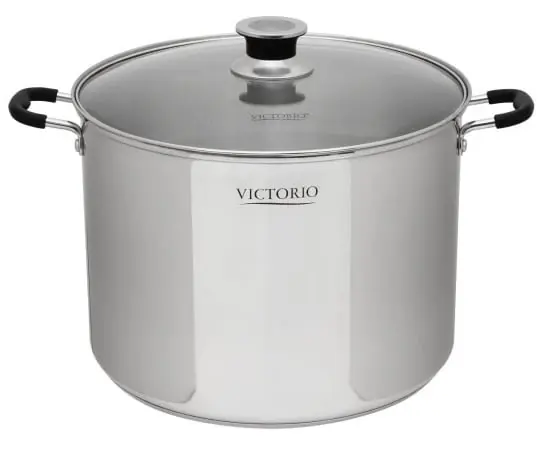 Vkp1130 20-quart Multi-use Stainless Steel Canner With Temperature Indicator