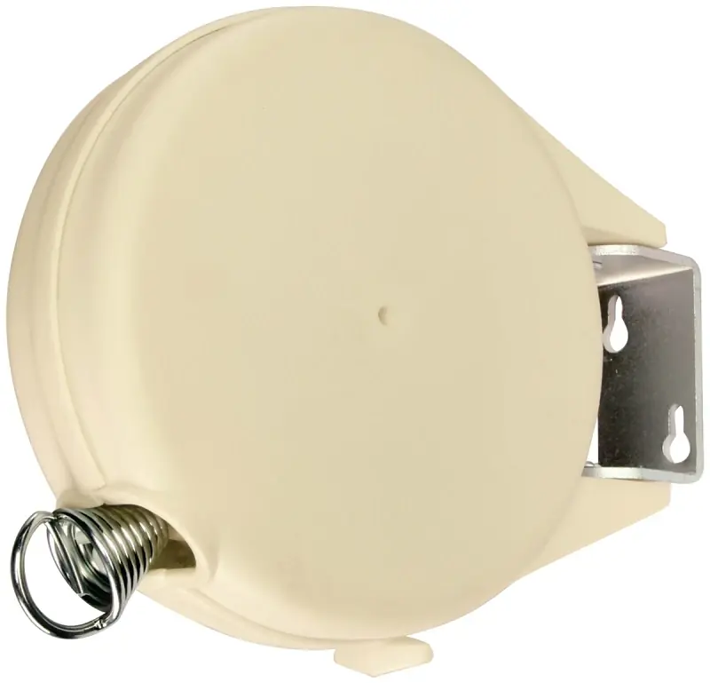Retractable Clothesline, Plastic, 40-ft.
