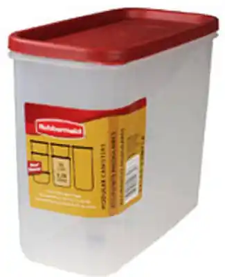 16 Cups Clear/red Food Storage Container 1 Pk