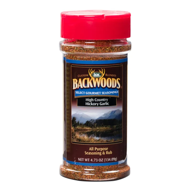 Backwoods Hickory Garlic Seasoning 4.73 Oz - All Purpose Rub