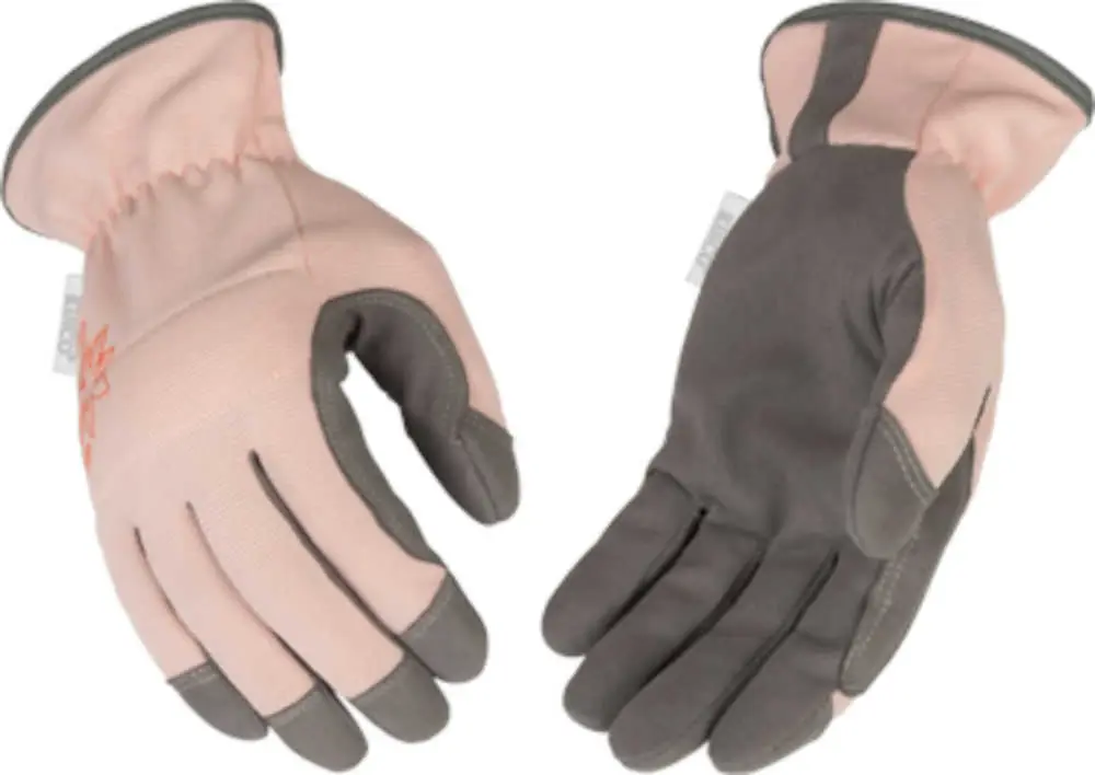 Women‘s Medium Pink Synthetic Gardening Gloves - Comfortable & Durable
