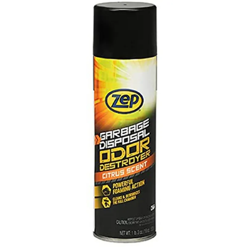 Commercial Foaming Garbage Disposal Cleaner & Deodorizer, 19-oz.