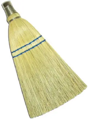Whisk Broom, Corn Bristles, 2 Sews