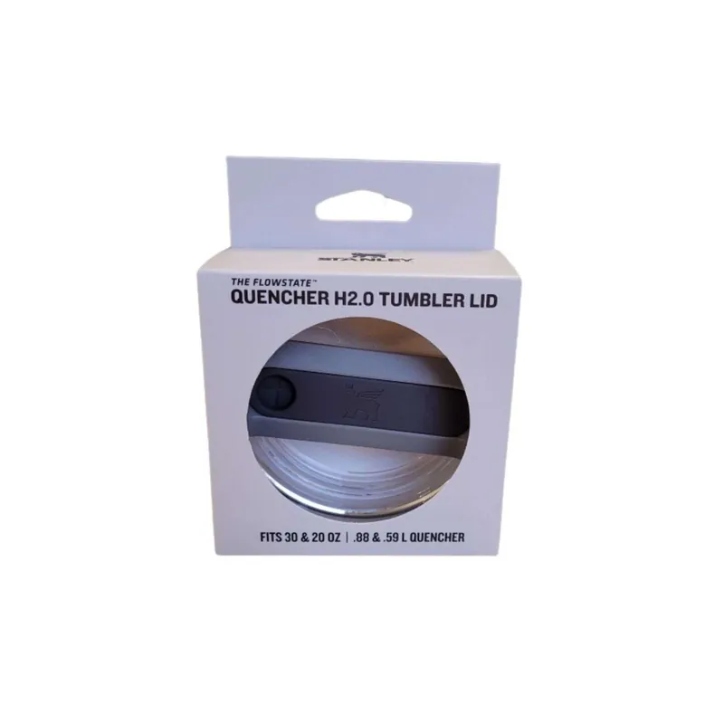 The Quencher H2.o Flowstate Clear Bpa Free Tumbler Lid 10-11083-001