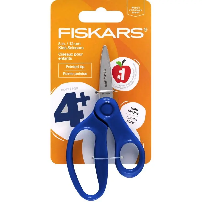 Pointed-tip Scissors, Plastic Handles