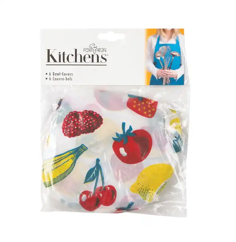 Bowl Covers Multicolored 6 Pk