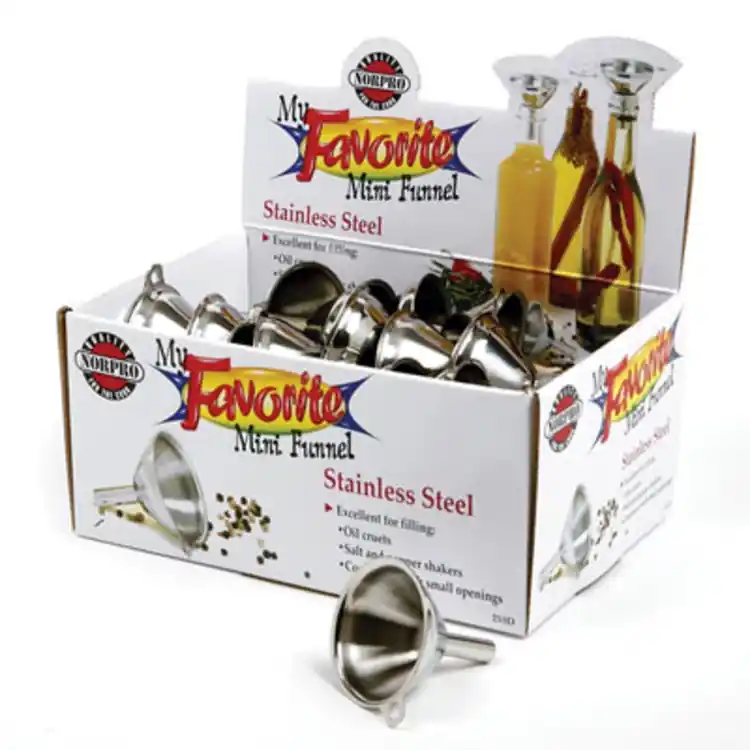 My Favorite Stainless Steel Mini Funnel - Essential Kitchen Tool