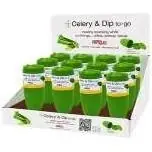 Celery & Dip To-go Counter Display - Case Of 12 Or 25