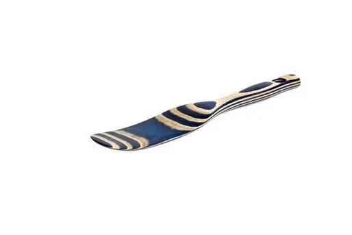 Pakkawood 9-inch Spurtle In Blue - Versatile Kitchen Tool