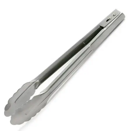 Heavy Duty Stainless Steel Locking Tongs, 12 Inch Kitchen Tool