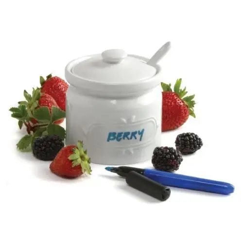 10 Ounce Jam Jar With Spoon And Pen - Norpro 8502 My Favorite Jar