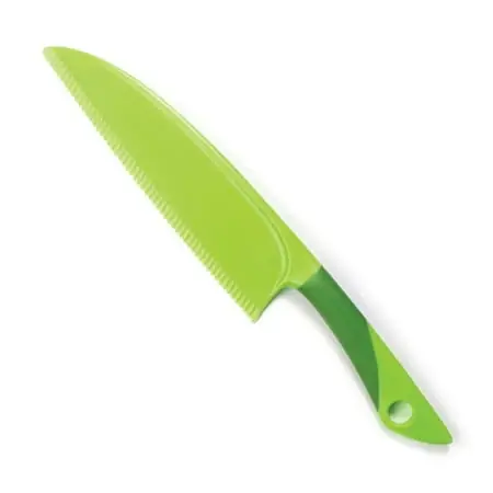 572 Green Lettuce Knife With Non-stick Blade And Soft Grip Handle